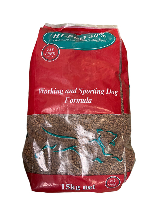 Hi-Pro 15Kg Working Dog Food 30%