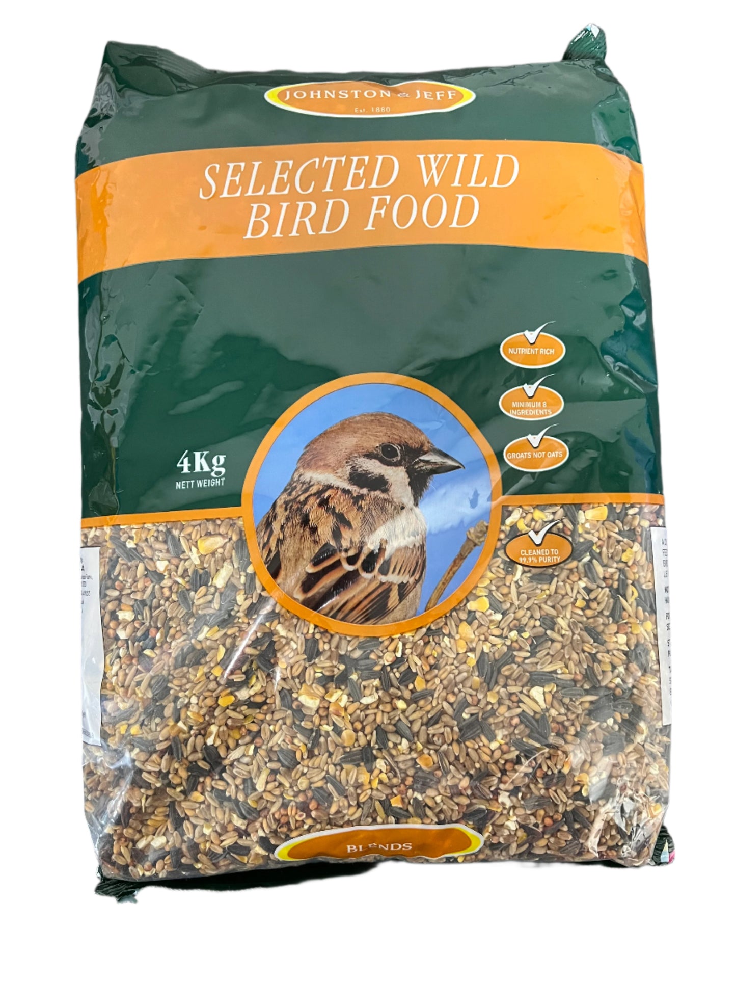 Johnston & Jeff Wild Bird Food 4Kg