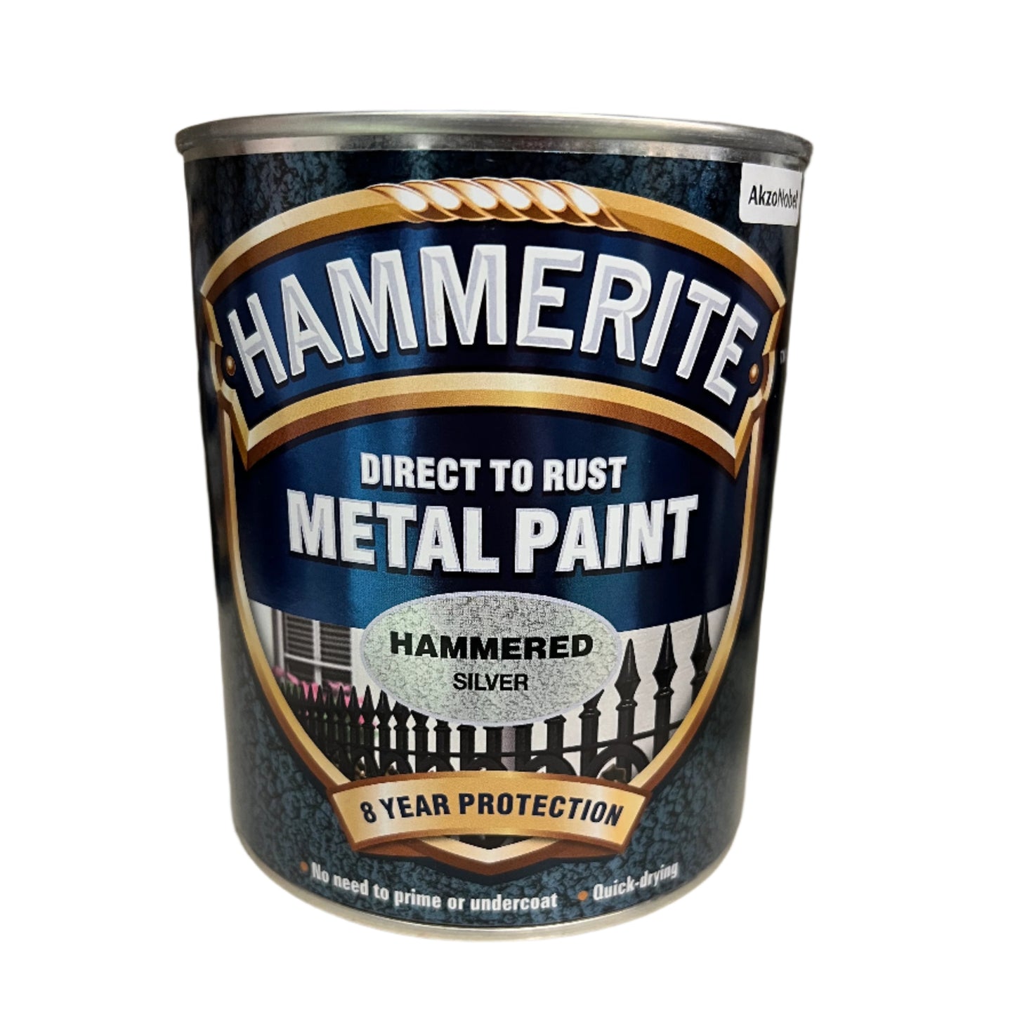 Hammerite Hammered Silver Metal Paint 750ML