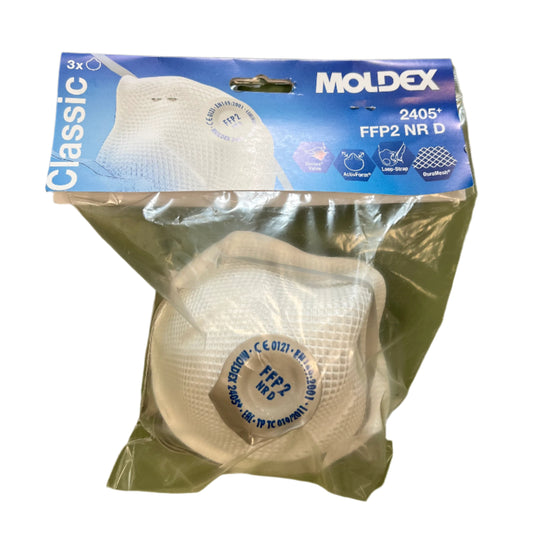 Moldex PPE Dust Mask 3 Pack 2405 FFP2 NR D