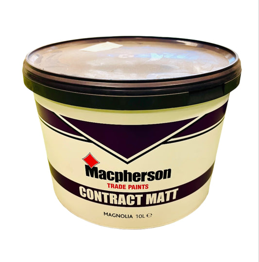 Macpherson Contract Matt Magnolia 10L Paint