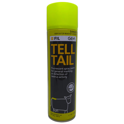 FIL Tell Tail Fluorescent Livestock Marking Spray Paint 500m