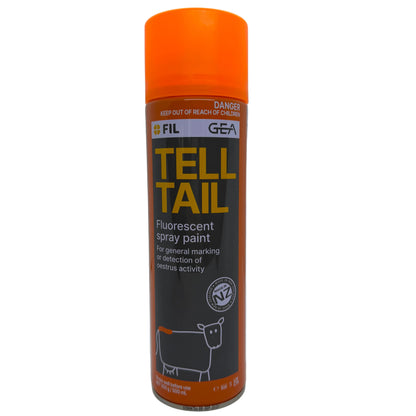 FIL Tell Tail Fluorescent Livestock Marking Spray Paint 500m