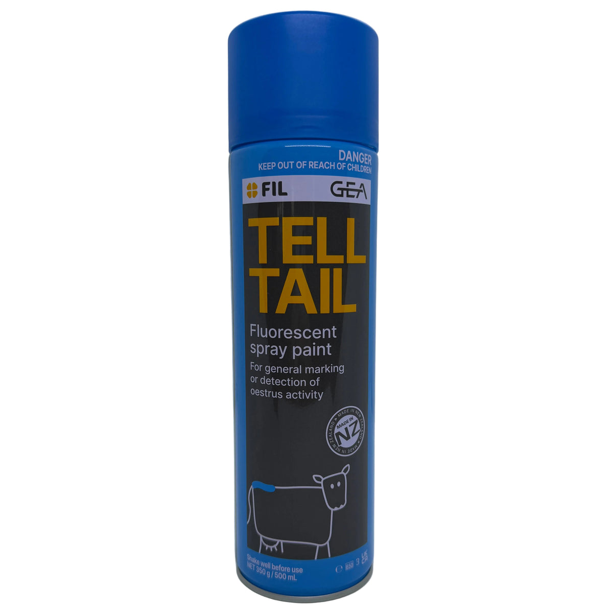 FIL Tell Tail Fluorescent Livestock Marking Spray Paint 500m