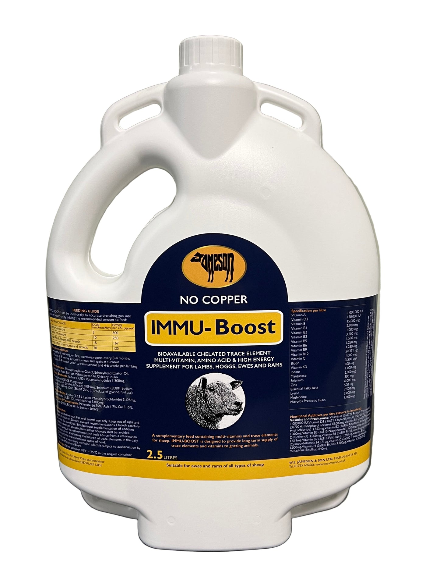 Jameson Drench Immu-Boost – 5L and 2.5L