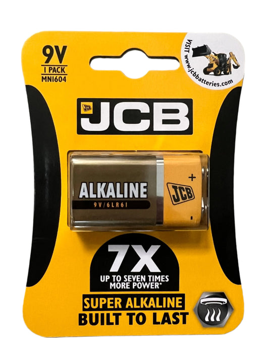 JCB Super Alkaline 9V Battery