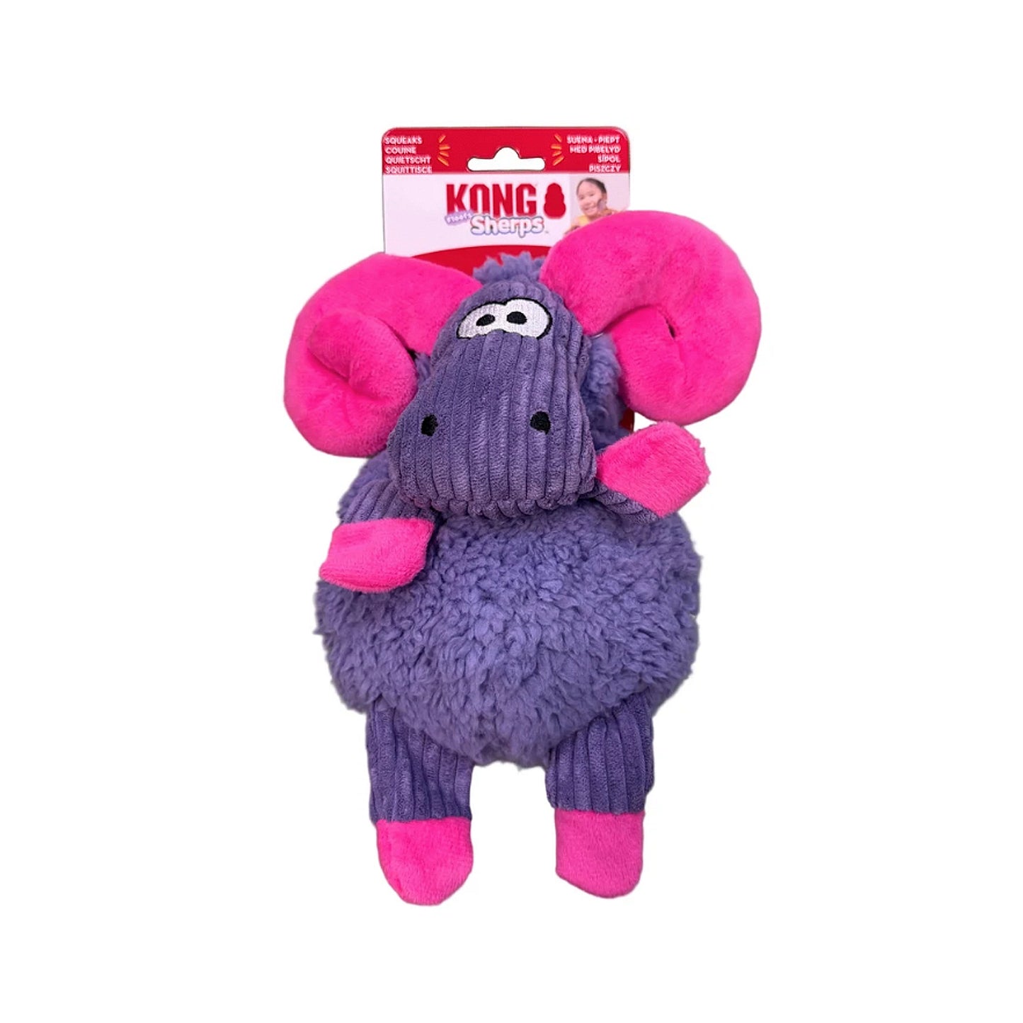 KONG Sherps Big Horn Dog Toy