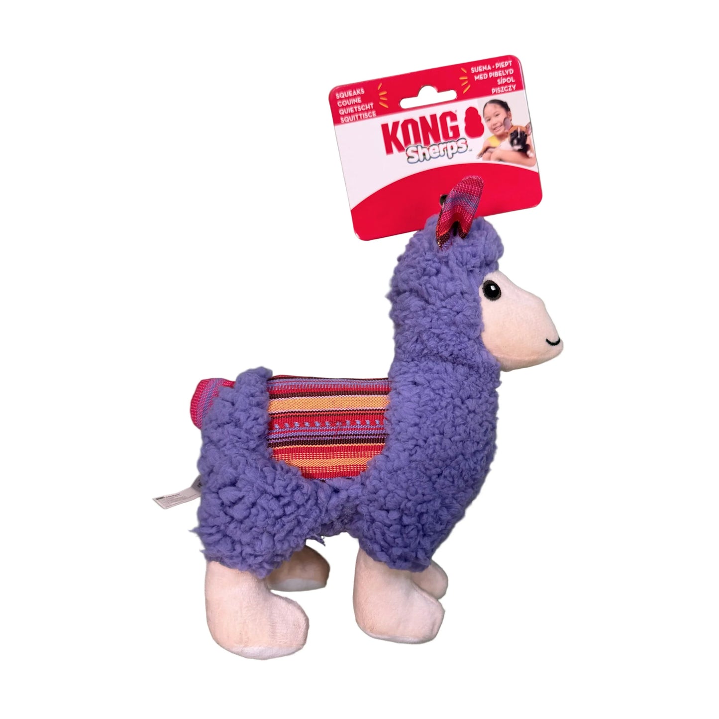 KONG Sherps Llama Dog Toy