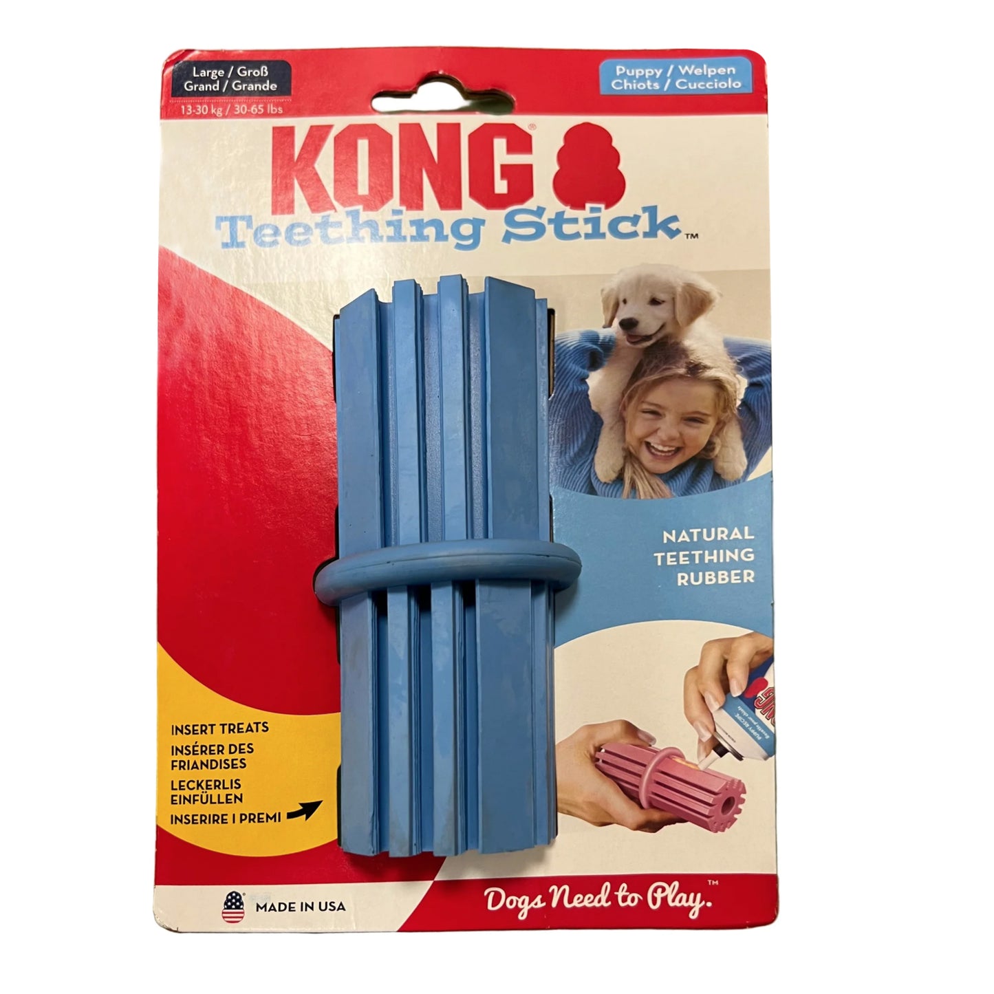 KONG Teething Stick Puppy Toy Large