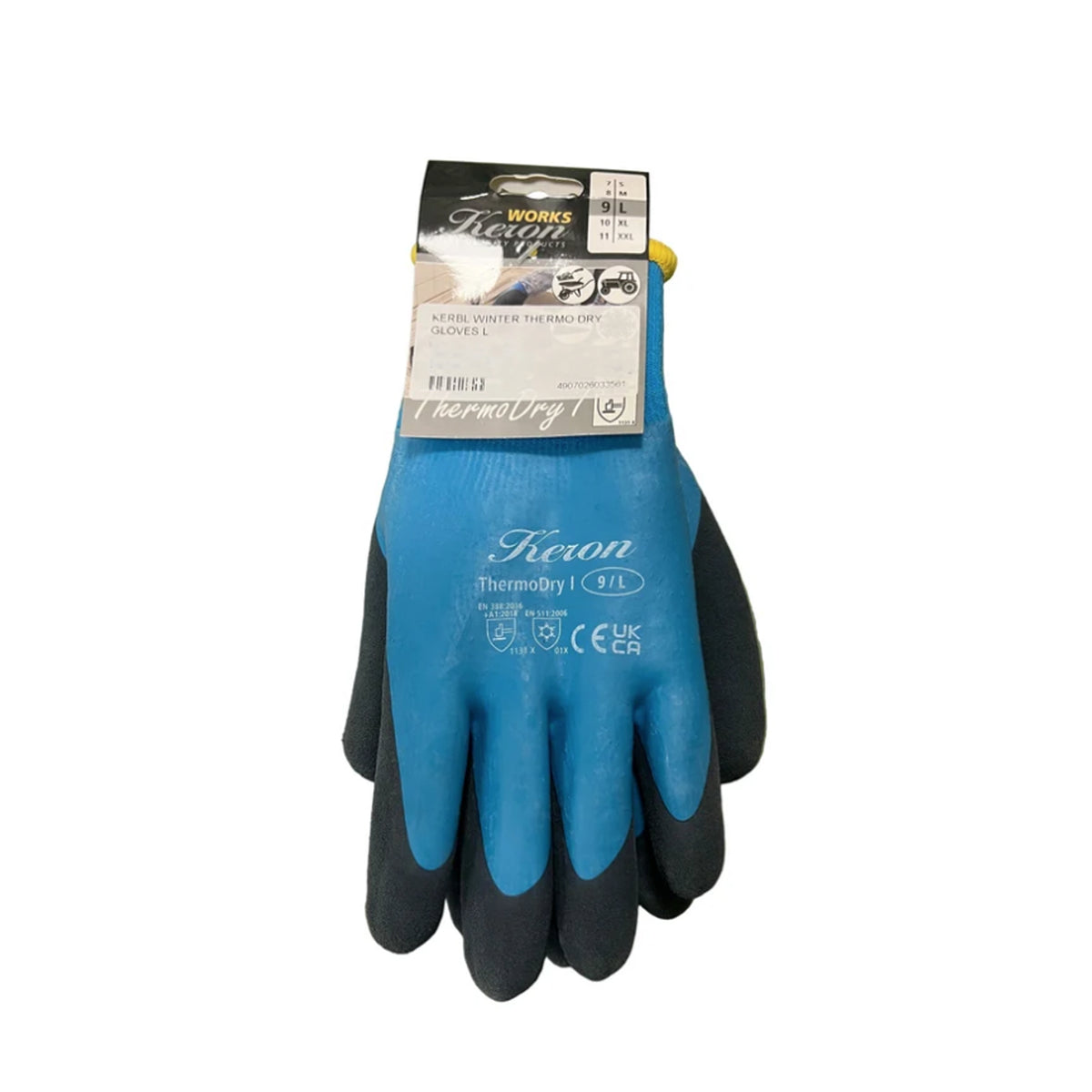 Keron Thermodry Work Gloves Various Sizes