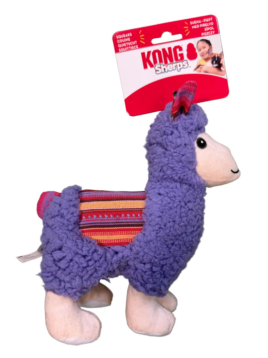 KONG Sherps Llama Dog Toy