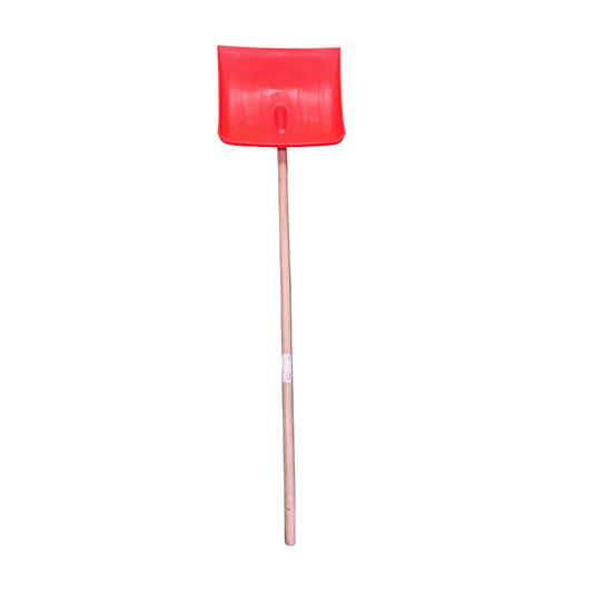 Large Orange Snow Shovel