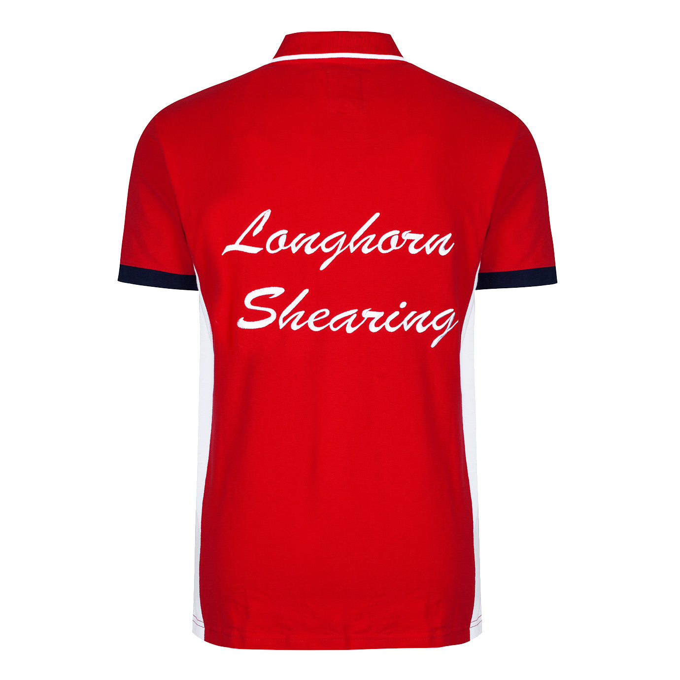 Horner Longhorn Shearing Hereford Red Polo Shirt