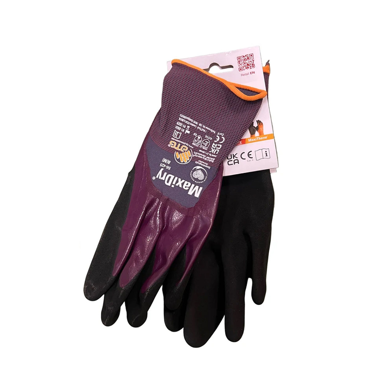 Maxi Dry Grip Tech Liquid Repellent Work Safety Gloves