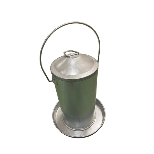 Metal 4 Litre Chick Poultry Bird Drinker