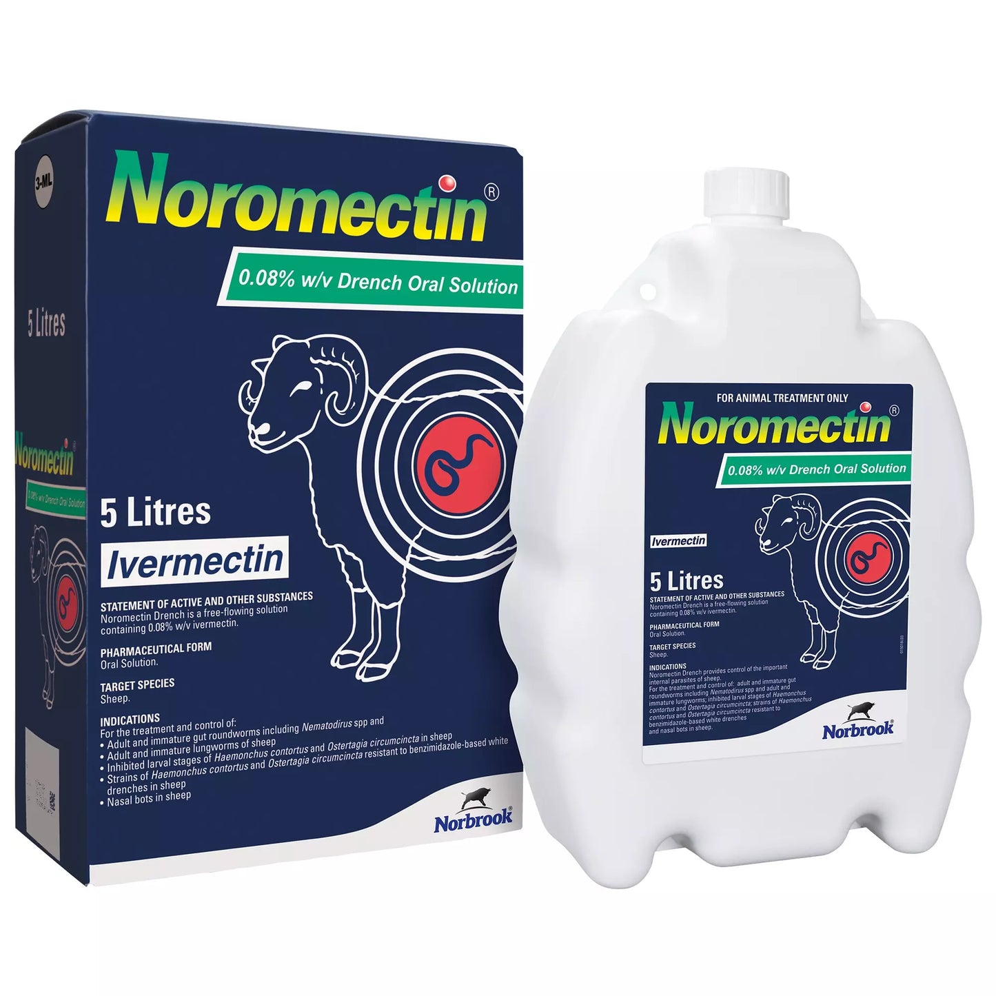 Noromectin Sheep Drench Ivermectin Oral Wormer