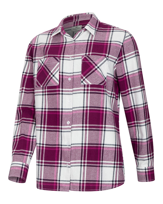 hoggs Of Fife  Caitlyn Ladies Check Flannel Shirt