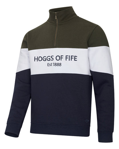 Hoggs Of Fife Dumfries 1888 Gents 1/4 Zip Sweatshirt
