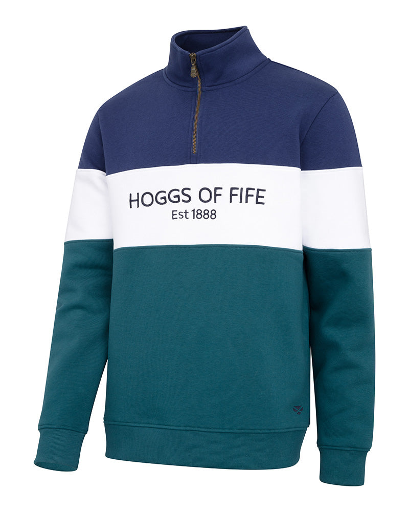 Hoggs Of Fife Dumfries 1888 Gents 1/4 Zip Sweatshirt