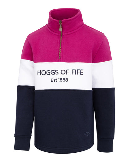 Hoggs Of Fife Dumfries 1888 Junior 1/4 Zip Sweatshirt