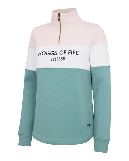 Hoggs Of Fife Est 1888 Dumfries Ladies 1/4 Zip Sweatshirt