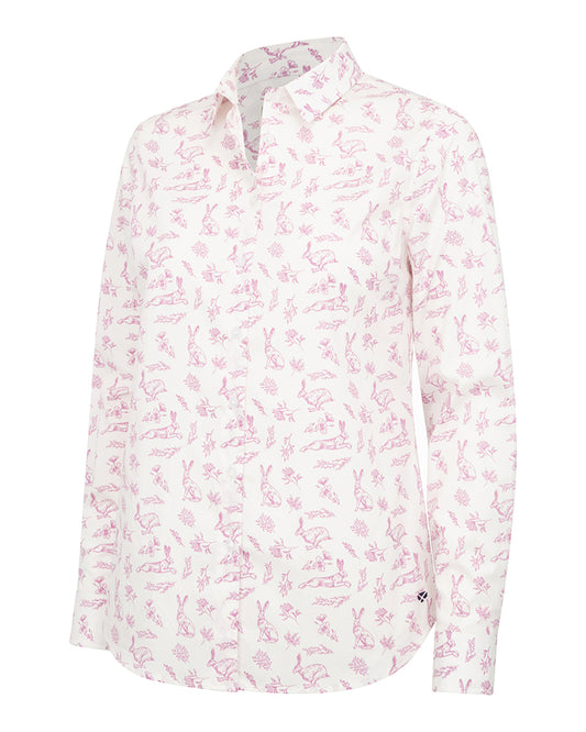 Hoggs of Fife Hare Ladies Print Shirt