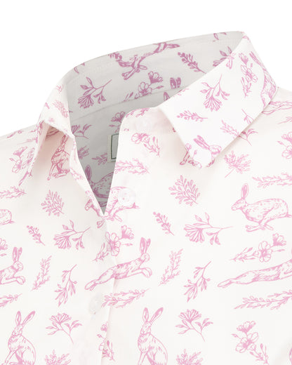 Hoggs of Fife Hare Ladies Print Shirt