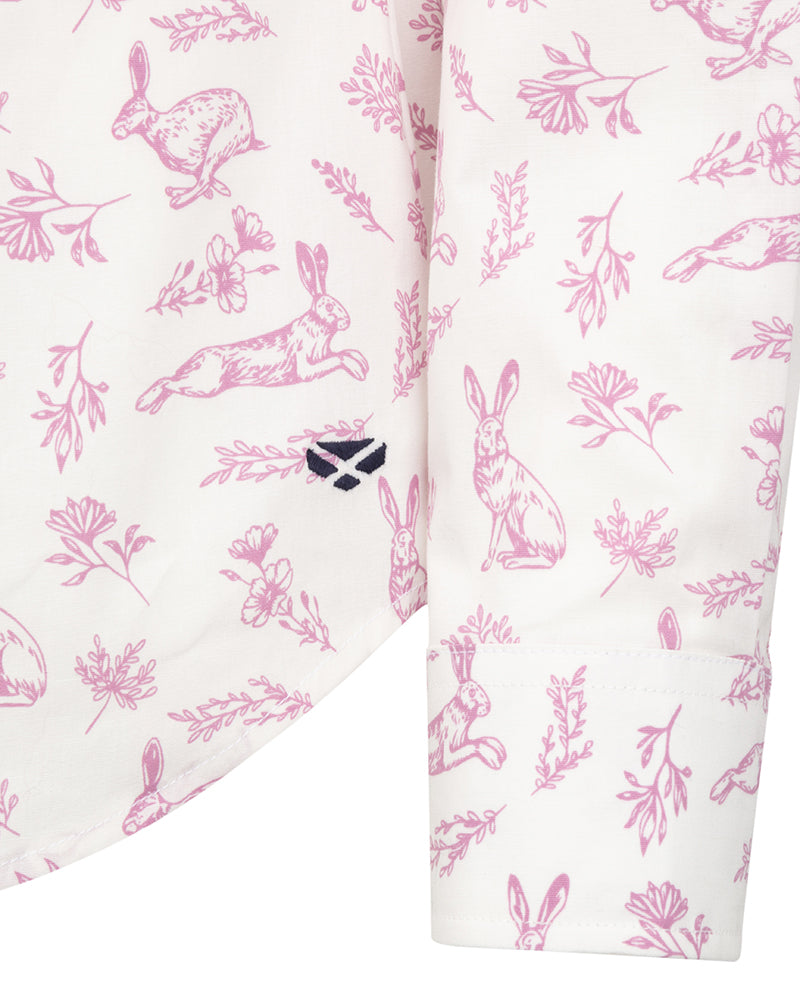 Hoggs of Fife Hare Ladies Print Shirt