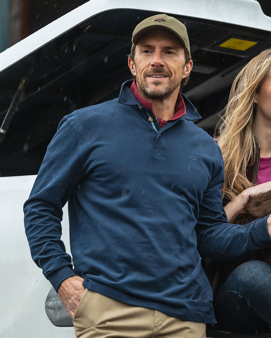 Hoggs Of Fife Moffat LS Rugby Shirt