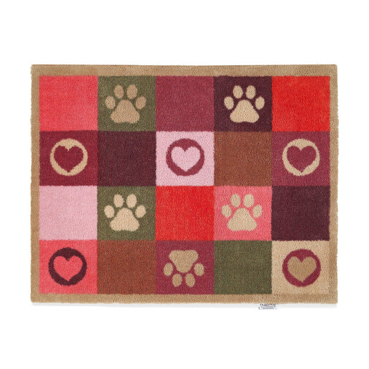 Hug Rug Patchwork Paws 65x85cm Mat