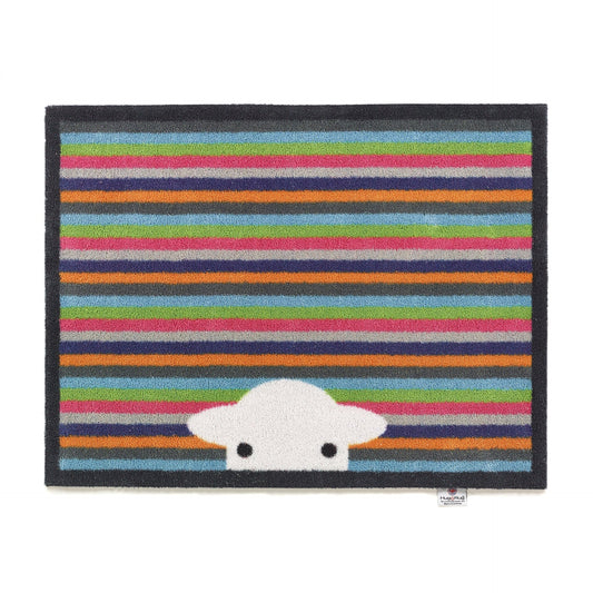 Herdy Hug Rug Peep Stripe 65x85cm Mat