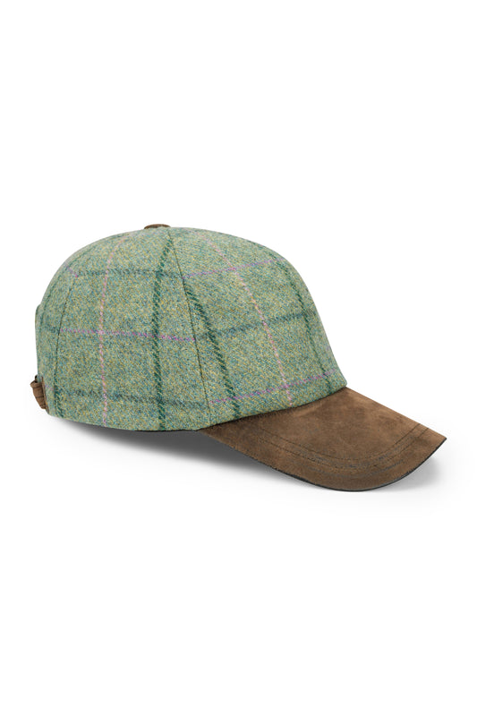 Hoggs Roslin Ladies Tweed Baseball Cap