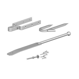 Gatemate 24" Spring Fastener Set With Staple Catch Field Gates