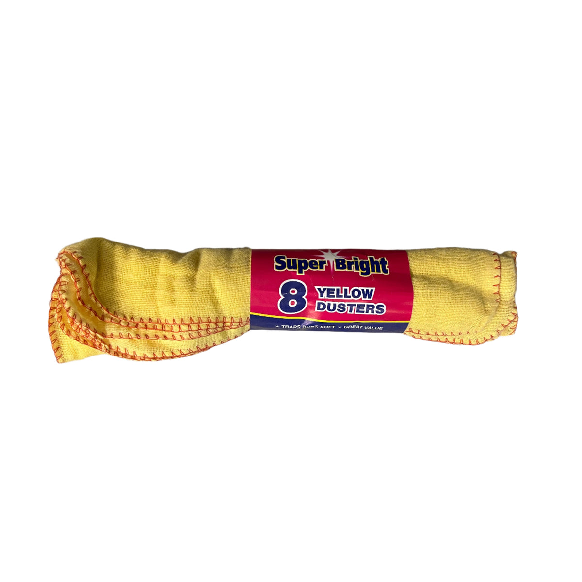 Super Bright Yellow Dusters 8 Pack