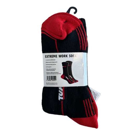 Tuff Stuff Coolmax Extreme Socks Black Size 6-11
