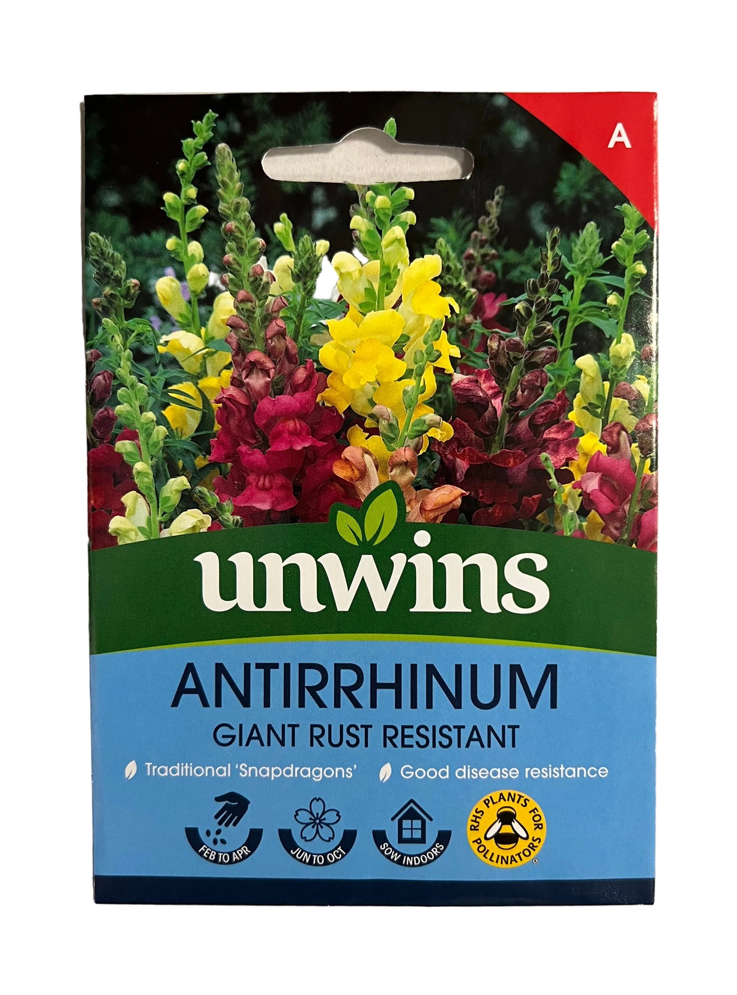 Unwins Antirrhinum Giant Rust Resistant – Flower Seeds