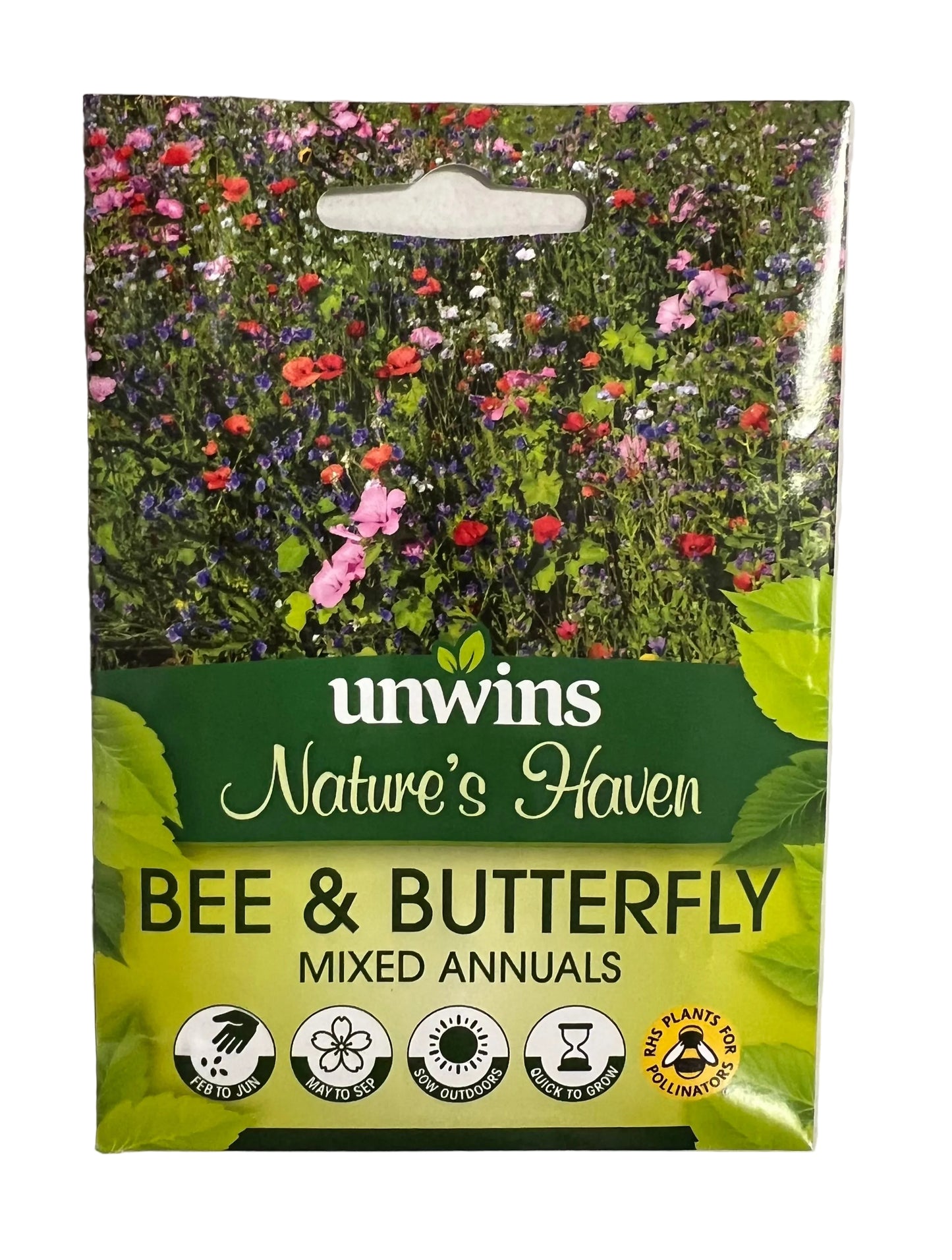 Unwins Nature’s Haven Bee & Butterfly Mixed Annuals – Flower Seeds