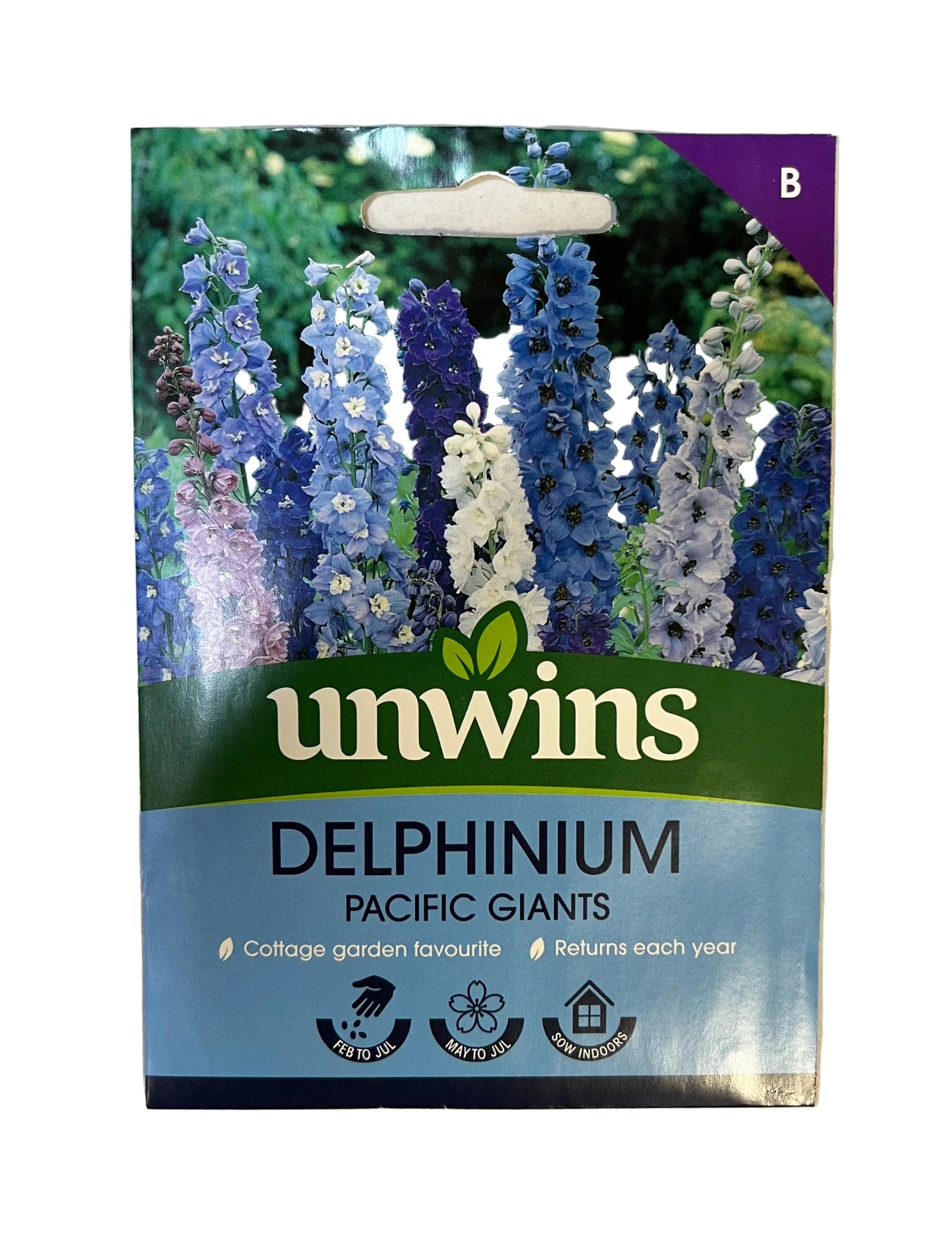 Unwins Delphinium Pacific Giants – Flower Seeds
