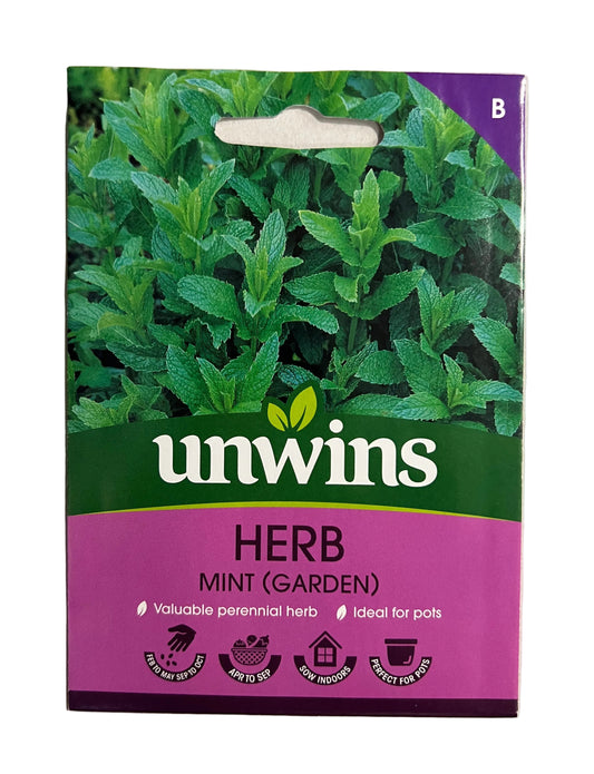Unwins Herb Mint (Garden) – Herb Seeds