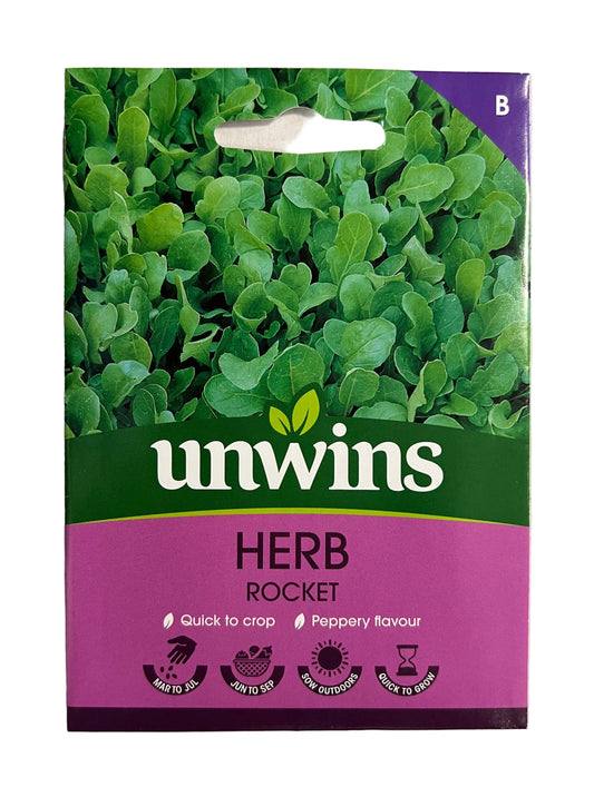 Unwins Herb Rocket – Herb Seeds