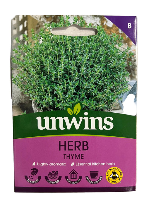Unwins Herb Thyme – Herb Seeds