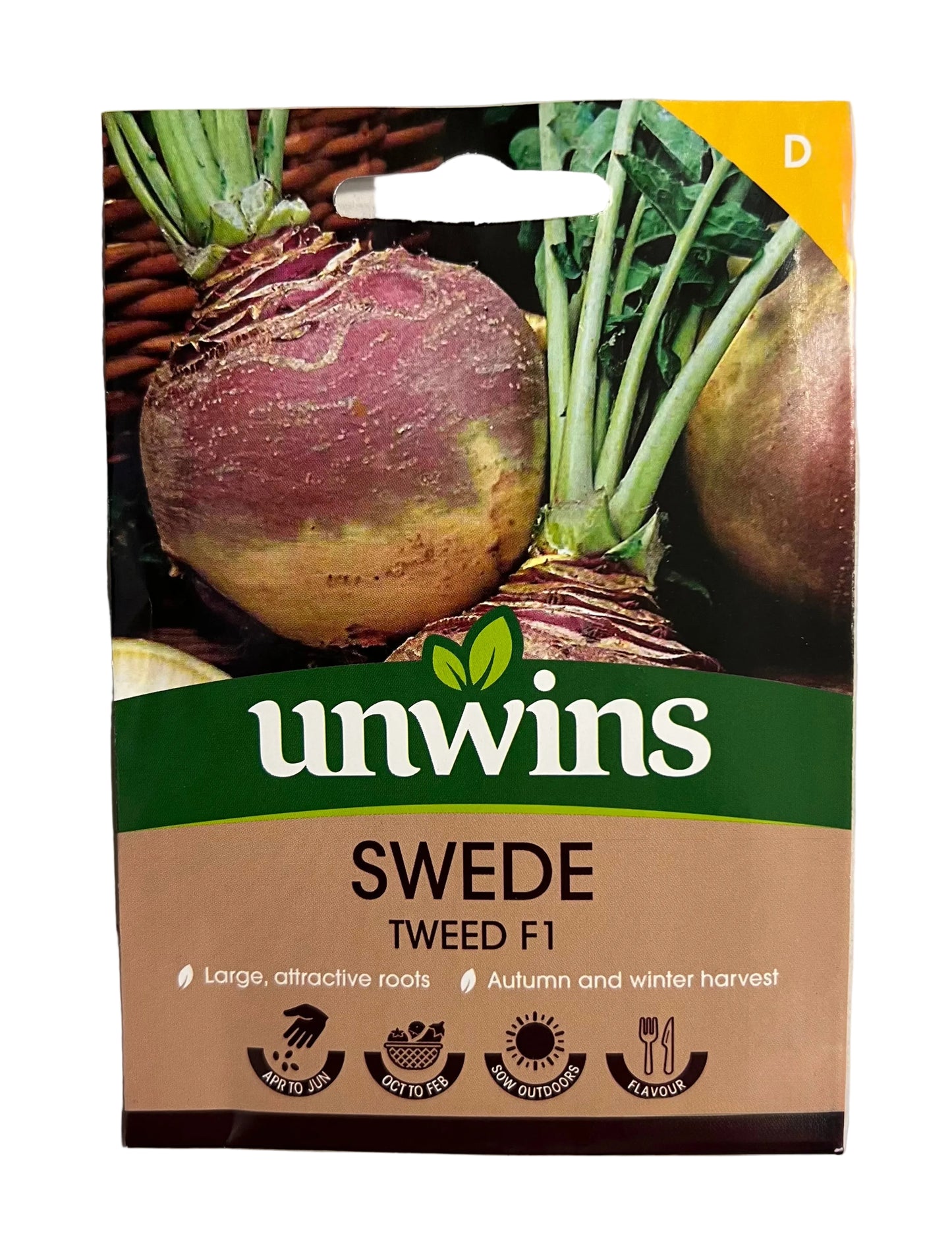 Unwins Swede Tweed F1 – Vegetable Seeds