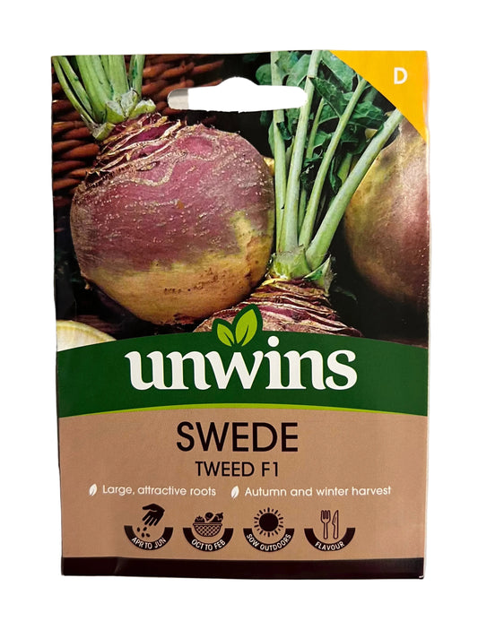 Unwins Swede Tweed F1 – Vegetable Seeds