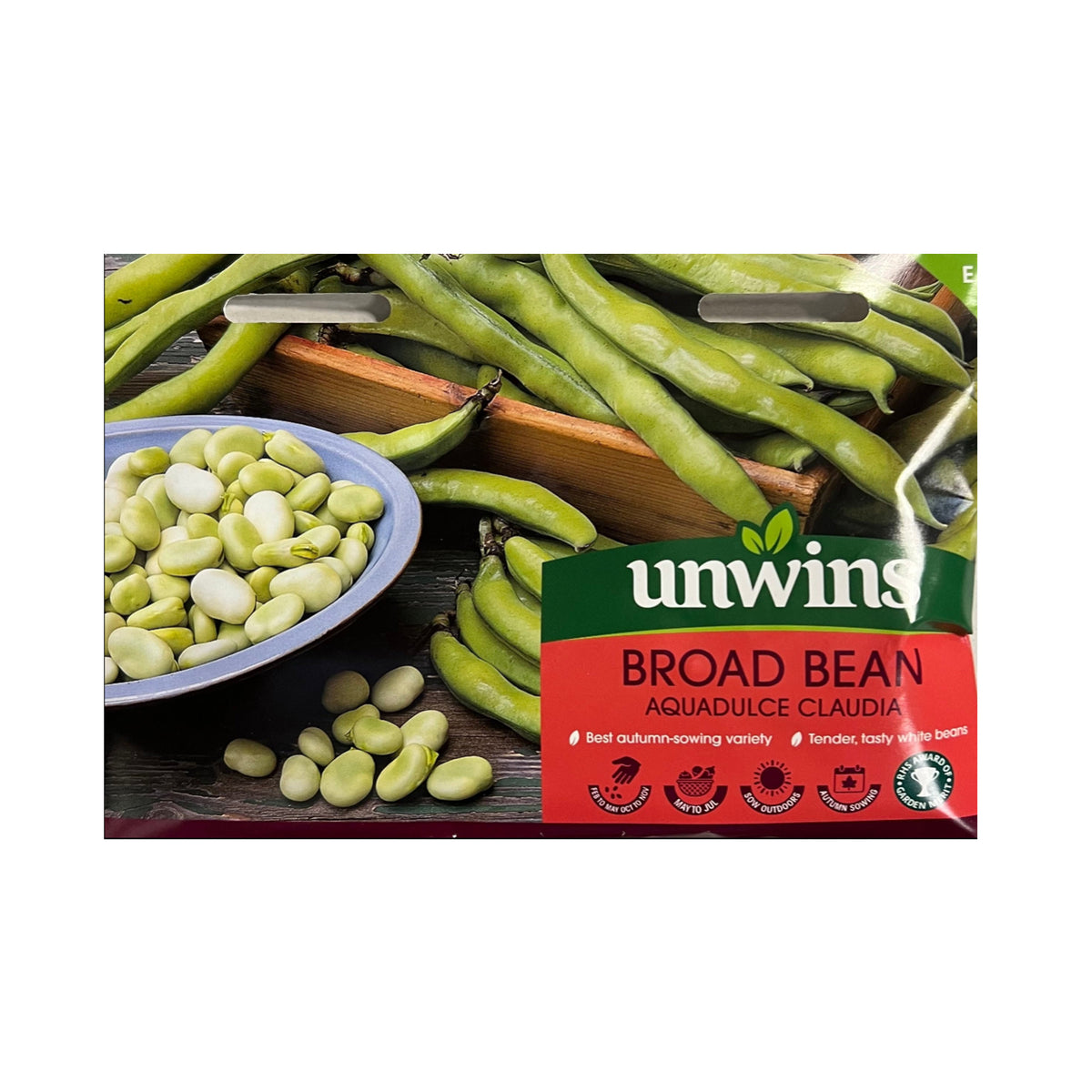 Unwins Broad Bean Aquadulce Claudia – Vegetable Seeds