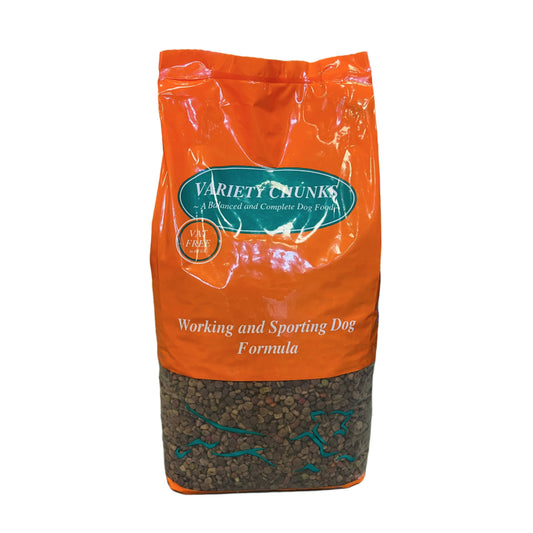 Variety Chunks 15Kg Working & Sporting Dog Food
