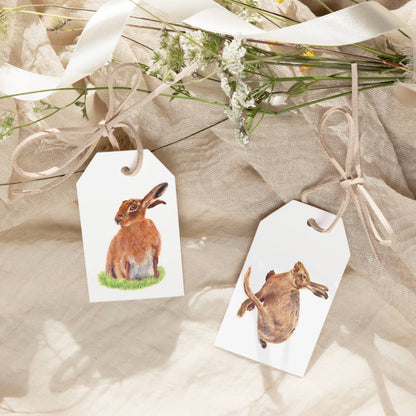Pack of 6 Gift Tags - Country Game | Gift Wrapping | Tags