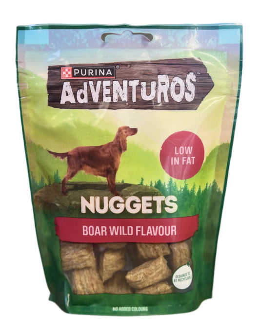 Purina Adventuros Dog Treats Wild Boar Flavoured Nuggets