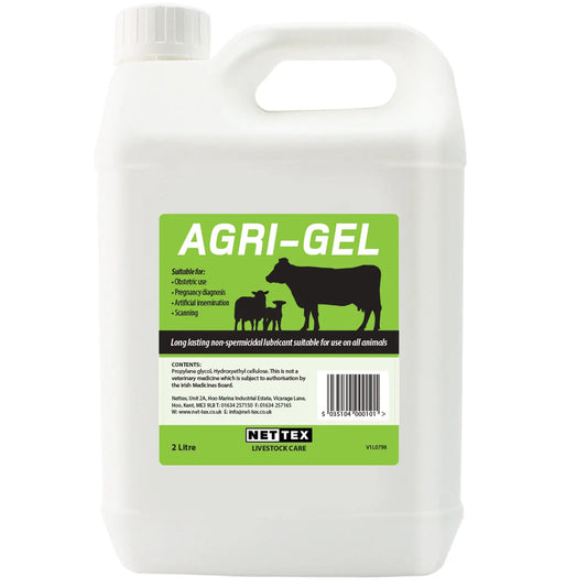 Agri Gel Lubrication Suitable For Use All Animals 2L