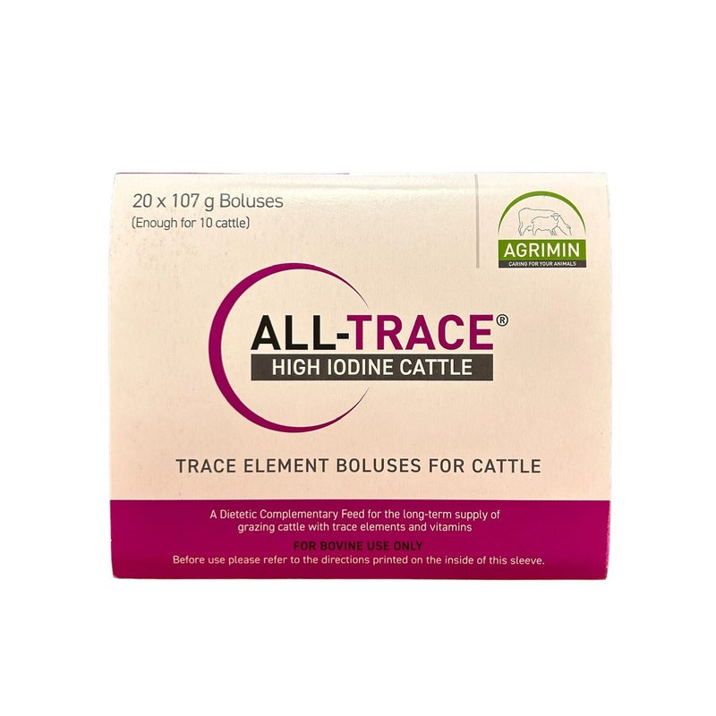 Alltrace High Iodine Cattle Bolus (20)