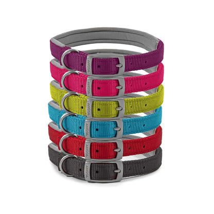 Ancol Buckle Padded Weather proof Viva Dog Collar
